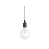 Suspension E27 de Muuto, Gris foncé Suspension E27 de Muuto, Gris foncé