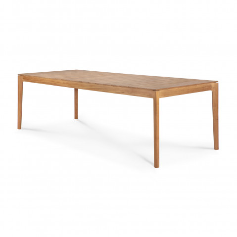 Table d'extérieur en teck BOK d'Ethnicraft, 250 x 100 x H.76 cm