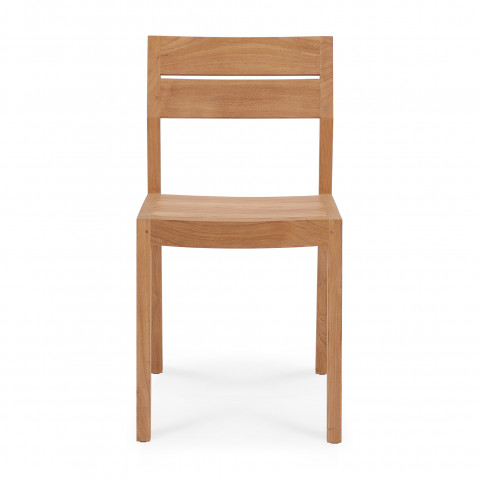 Chaise d'extérieur EX 1 d'Ethnicraft, Teck