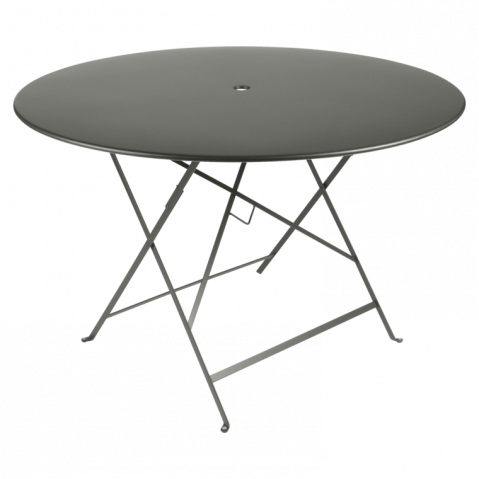 Table ronde pliante BISTRO de Fermob D.117 x H.74 cm Romarin