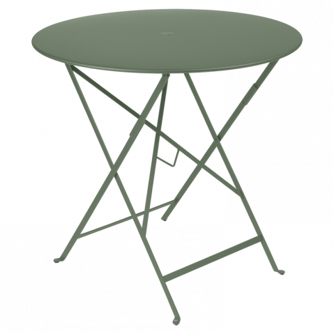 Table ronde pliante BISTRO de Fermob D.77 x H.74 cm Cactus