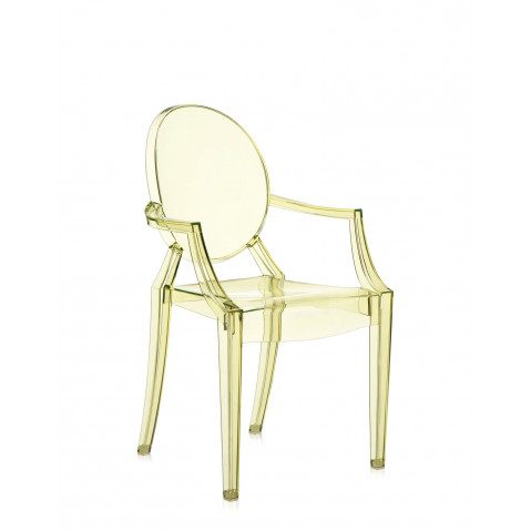 Fauteuil LOUIS GHOST de Kartell, Jaune