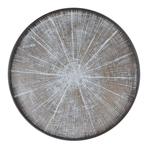 Plateau WHITE SLICE de Ethnicraft Accessories, Ø48 Plateau WHITE SLICE de Ethnicraft Accessories, Ø48