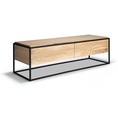 Meuble TV MONOLIT d'Ethnicraft, 2 coloris