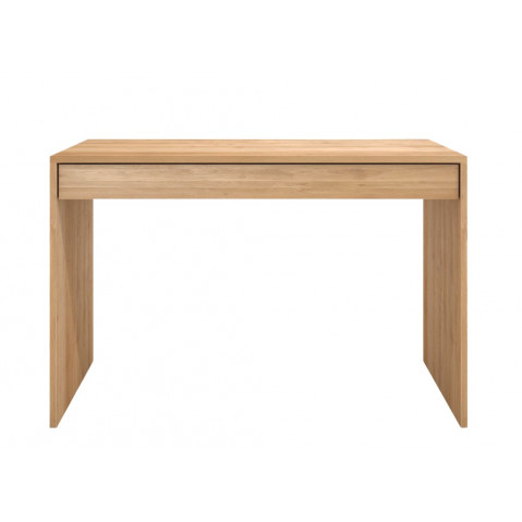 Console bureau WAVE d'Ethnicraft, 1 tiroir, Chêne