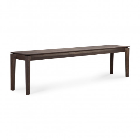Banc BOK en chêne d'Ethnicraft, XL, Brun foncé Banc BOK en chêne d'Ethnicraft, XL, Brun foncé