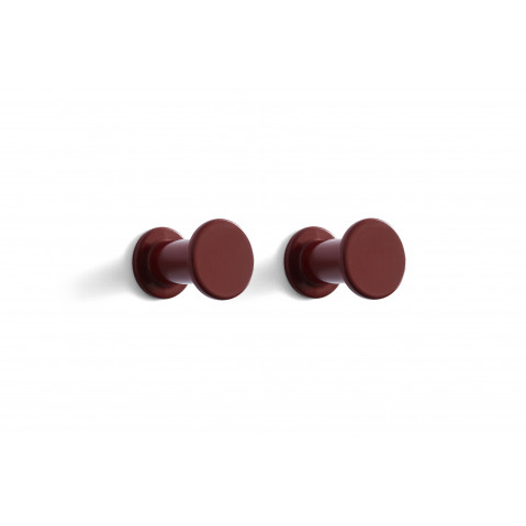 Set de 2 patères BOLT de Hay, 6 coloris  Set de 2 patères BOLT de Hay, 6 coloris