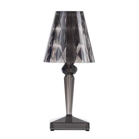 Lampe à poser BATTERY de Kartell, Fumé