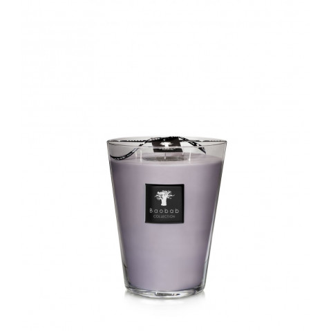 Bougie MAX 24 WHITE RHINO de Baobab Collection