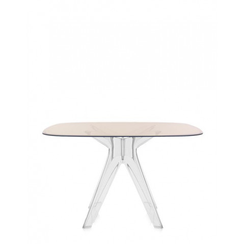 Table SIR GIO Carrée de Kartell, 2 options, 5 coloris