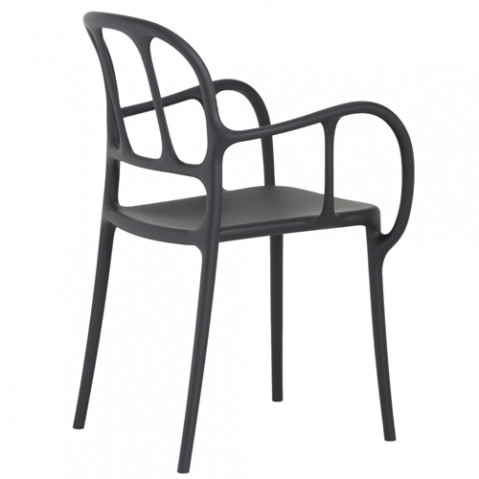 CHAISE MILA, Noir de MAGIS