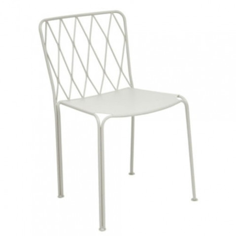 Chaise KINTBURY de Fermob, Blanc