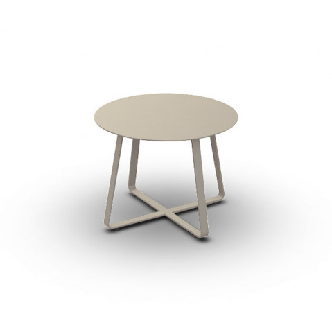 Table basse extérieure COS, Ø.60, Sable