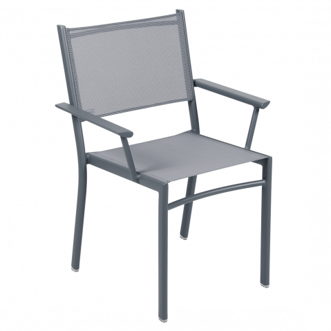 Fauteuil COSTA de Fermob, Gris orage Stéréo