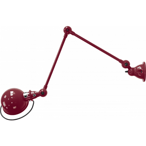 Applique LOFT D4401R de Jieldé, avec interrupteur, Bourgogne