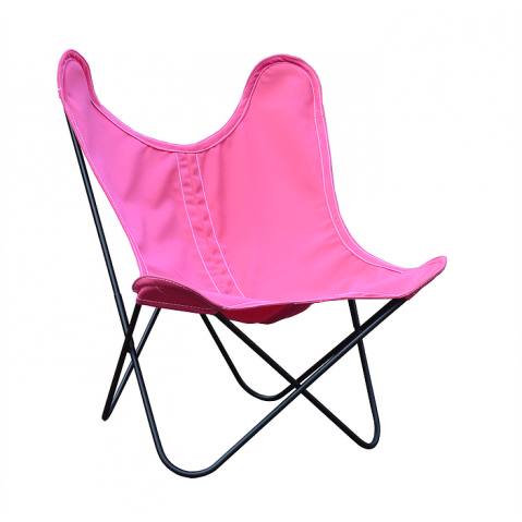 Fauteuil enfant BB by Airborne, Structure acier thermolaqué noir, 5 coloris