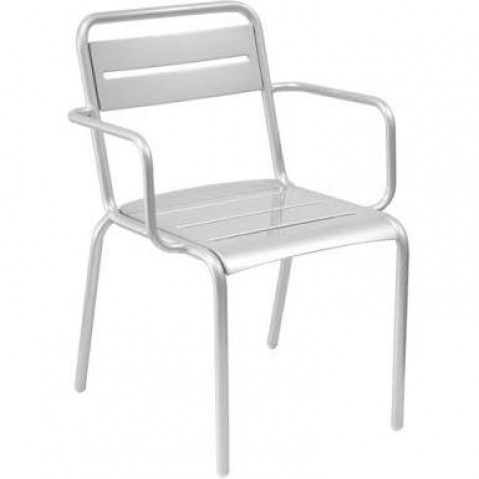 Fauteuil STAR de Emu, Aluminium