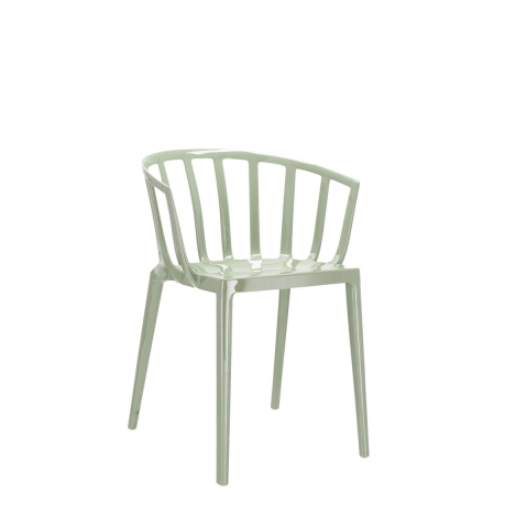Chaise VENICE de Kartell, Vert sauge