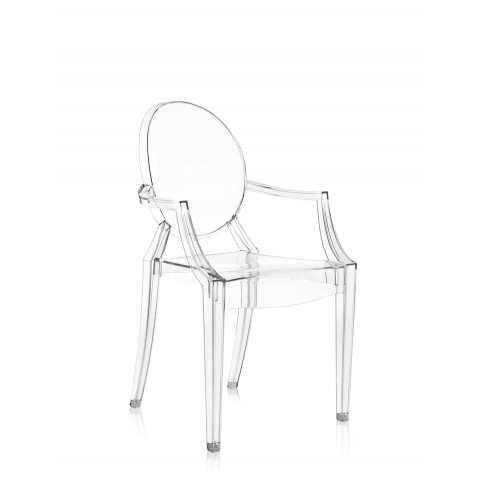 Fauteuil LOUIS GHOST de Kartell, Cristal