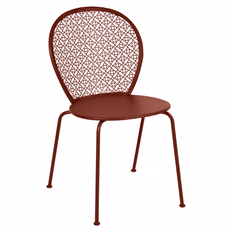 Chaise LORETTE de Fermob, Ocre rouge