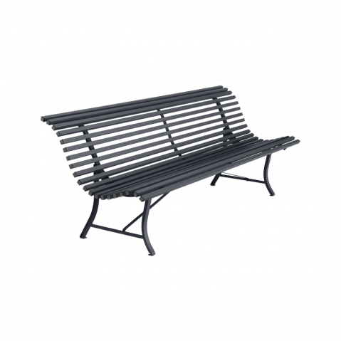 Banc LOUISIANE 200 de Fermob Carbone 