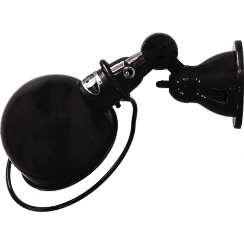 Applique LOFT D1000 de Jieldé, sans interrupteur, Noir mat