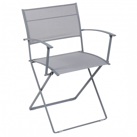 Bridge pliant PLEIN AIR de Fermob, Gris orage stéréo