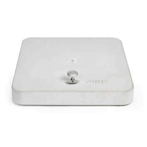 Socle à roulettes Z 55kg de Glatz, Coulée de béton