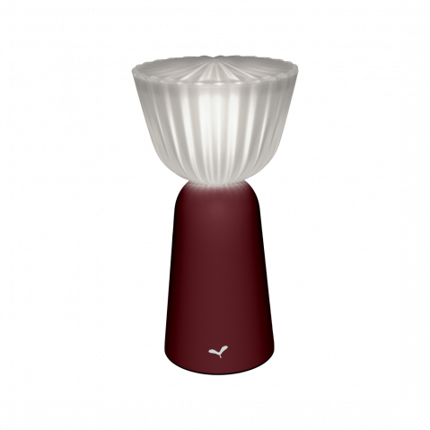 Lampe H.20 SWIING de Fermob, Cerise noire