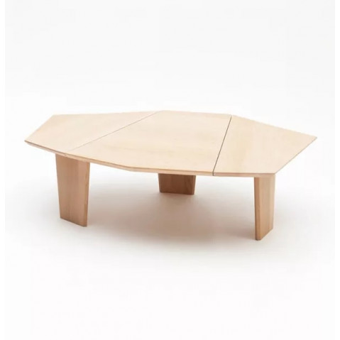 Table basse SILEX, Chêne massif verni mat Table basse SILEX, Chêne massif verni mat