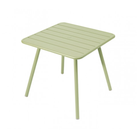 Table carrée 4 pieds LUXEMBOURG de Fermob, Tilleul