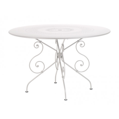 Table MONTMARTRE, D.117 Blanc coton