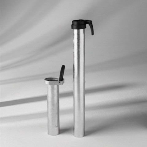 Douille à sceller PX + tube de raccord PX Ø 48 / 55 mm de Glatz, Acier zingué